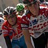 Frank und Andy Schleck während des Giro di Lombardia 2005